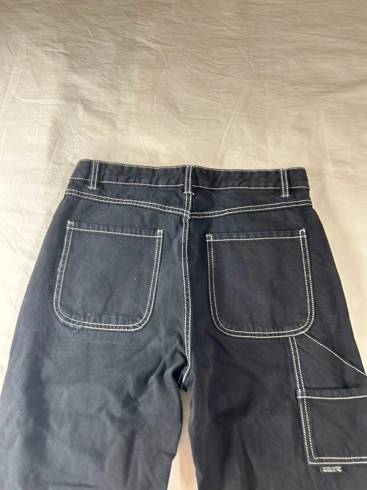 Jean preto de perna larga kiabi – photo 14